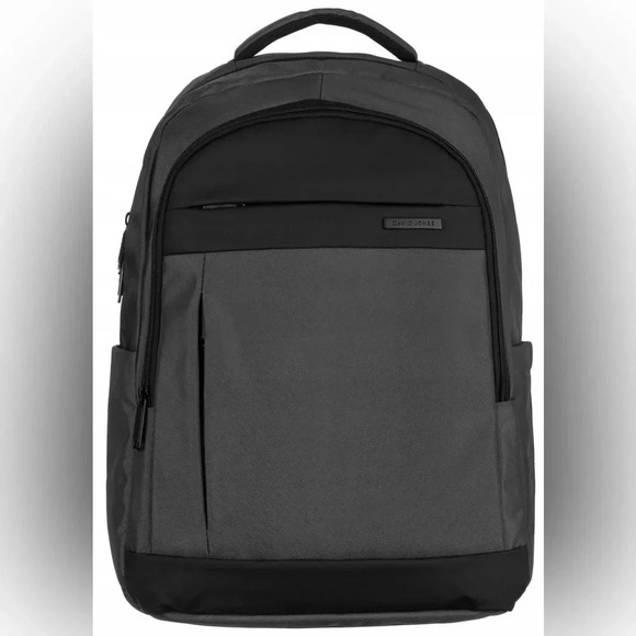 NWT David Jones Paris laptop large backpack Men - Picture 2 of 11